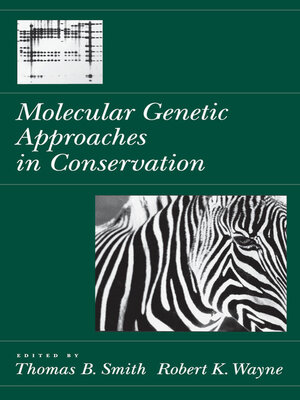 cover image of Molecular Genetic Approaches in Conservation